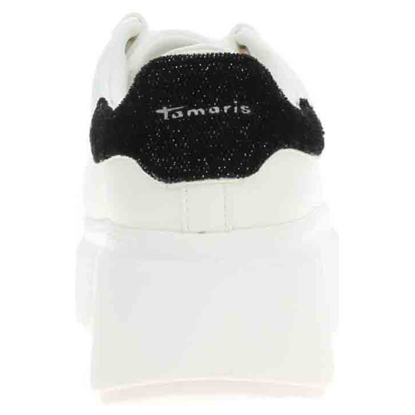 detail Dámska topánky Tamaris 1-23743-41 white-black