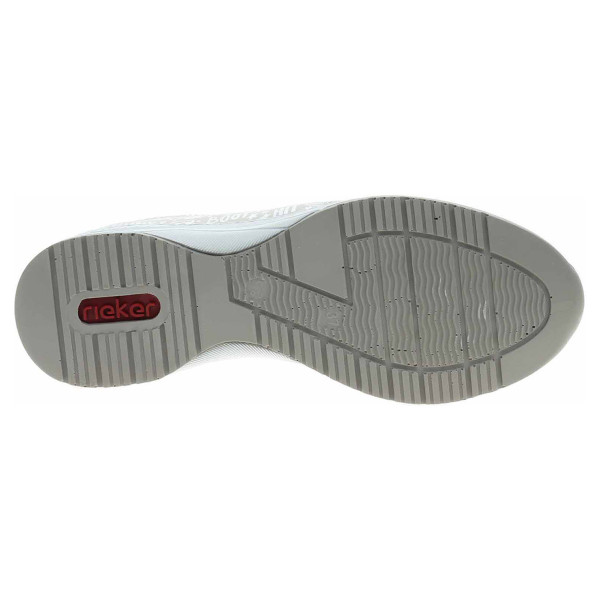 detail Dámske poltopánky Rieker N4316-90 beige kombi