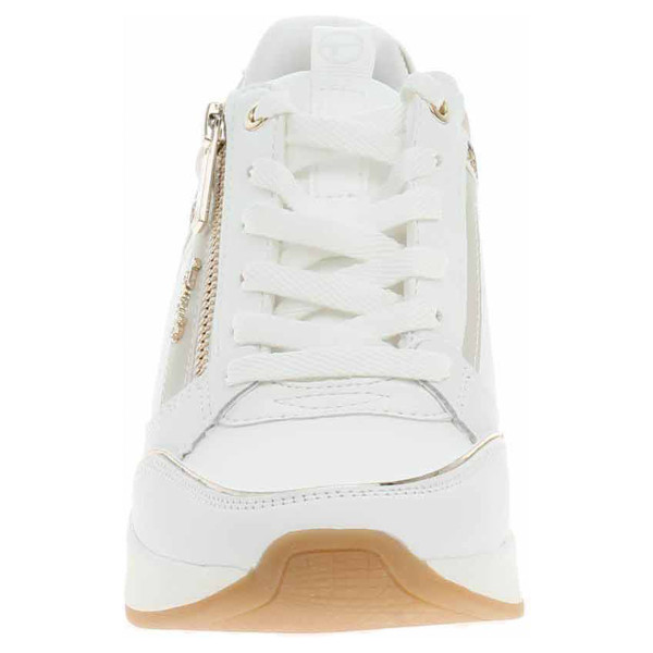 detail Dámske poltopánky Tamaris 1-23703-41 white-gold