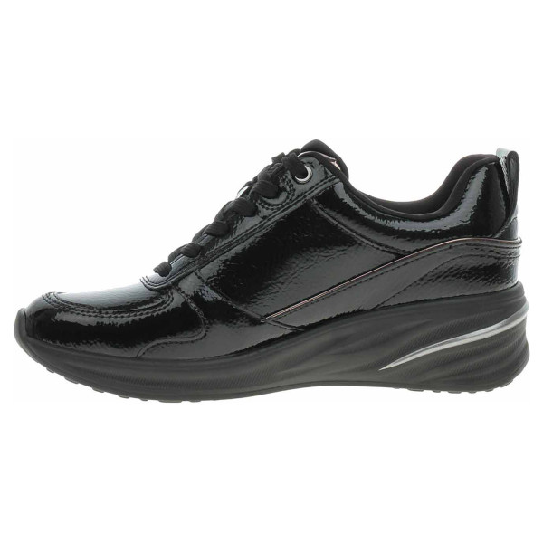 detail Dámske poltopánky Tamaris 1-23754-45 black patent