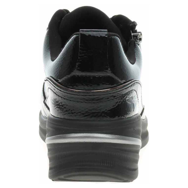 detail Dámske poltopánky Tamaris 1-23754-45 black patent