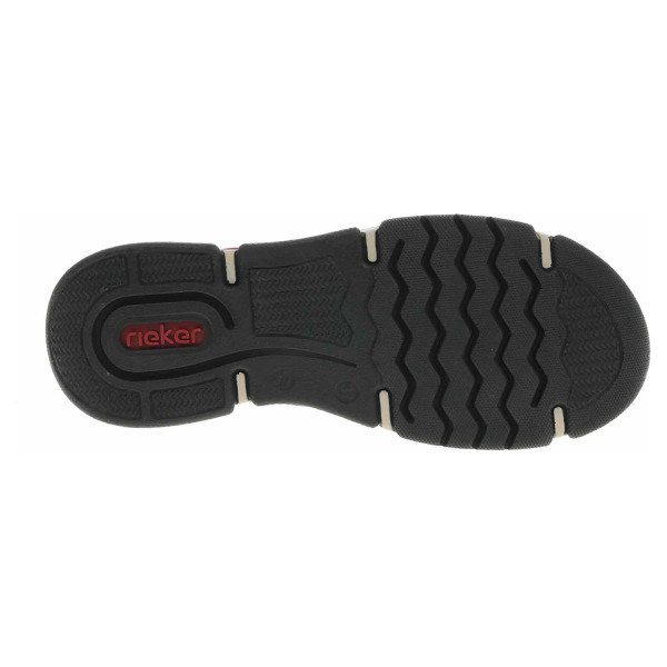 detail Dámske poltopánky Rieker 45973-36 rot