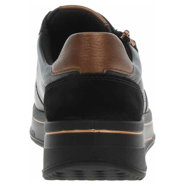 detail Dámske poltopánky Ara 12-27540-01 schwarz-marrone