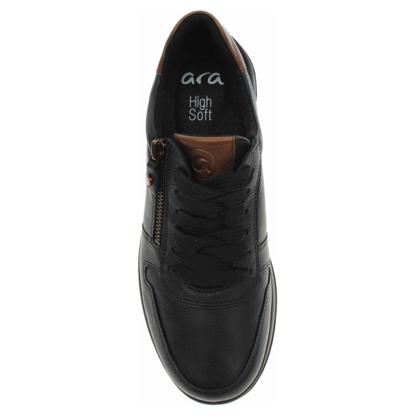 detail Dámske poltopánky Ara 12-27540-01 schwarz-marrone