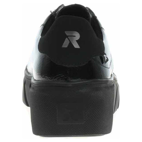 detail Dámske poltopánky Rieker W2601-00 schwarz