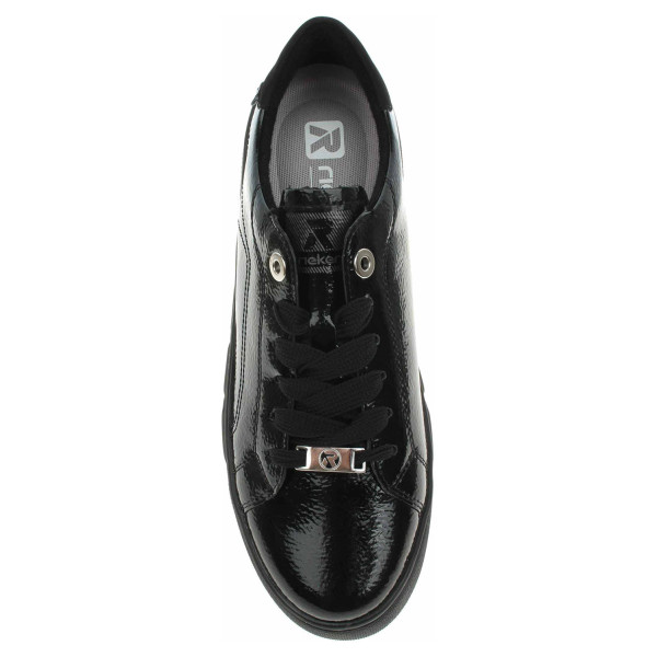 detail Dámske poltopánky Rieker W2601-00 schwarz