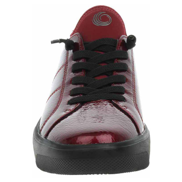 detail Dámske poltopánky Jana 8-23764-45 vino patent