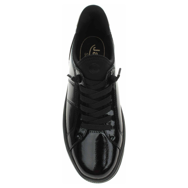 detail Dámske poltopánky Jana 8-23764-45 black patent