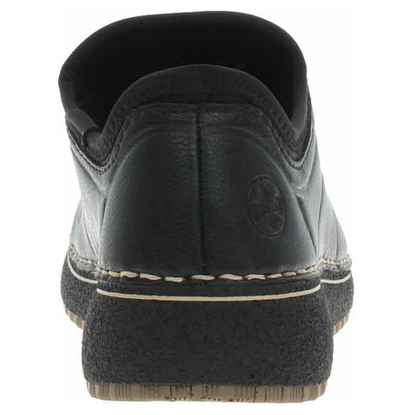 detail Dámske poltopánky Rieker 50960-00 schwarz