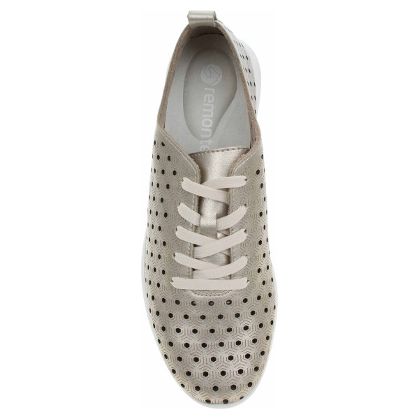 detail Dámske poltopánky Remonte R7101-91 gold