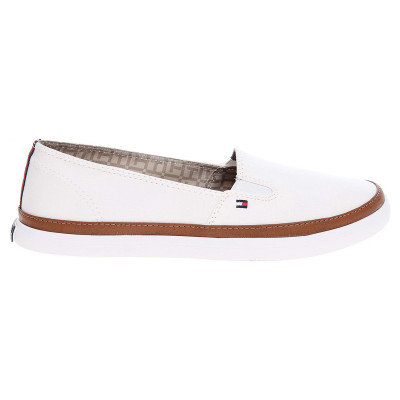 detail Dámska topánky Tommy Hilfiger FW0FW01656 K1285ESHA 7D bílá