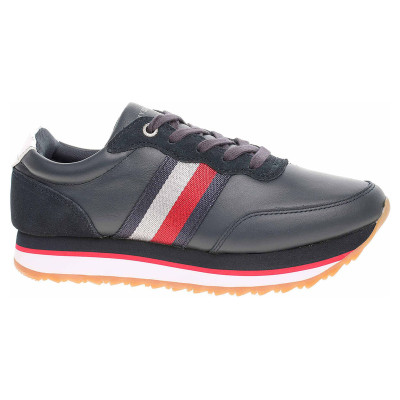 detail Dámske poltopánky Tommy Hilfiger FW0FW04997 DW5 desert sky