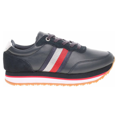 detail Dámske poltopánky Tommy Hilfiger FW0FW04997 DW5 desert sky