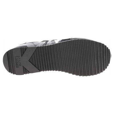 detail Dámska topánky Karl Lagerfeld KL61930 300 black lthr-suede