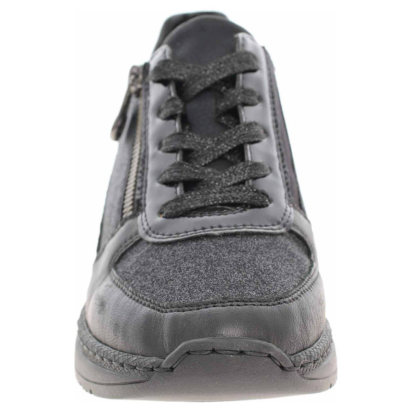 detail Dámska topánky Rieker N4313-00 schwarz