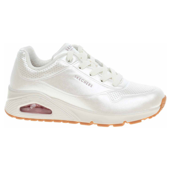 detail Skechers Uno - Pearl Queen white
