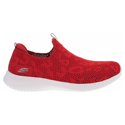 detail Skechers Ultra Flex - Fast Talker red