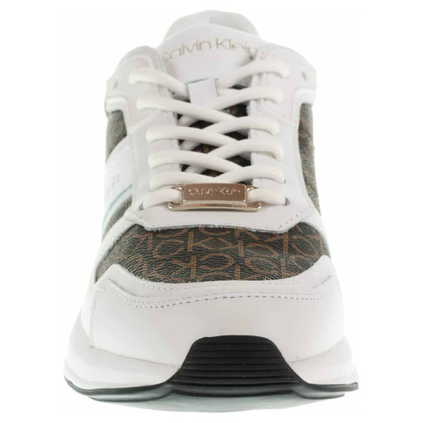 detail Dámska topánky Calvin Klein HW0HW00534 0LA white/brown mono