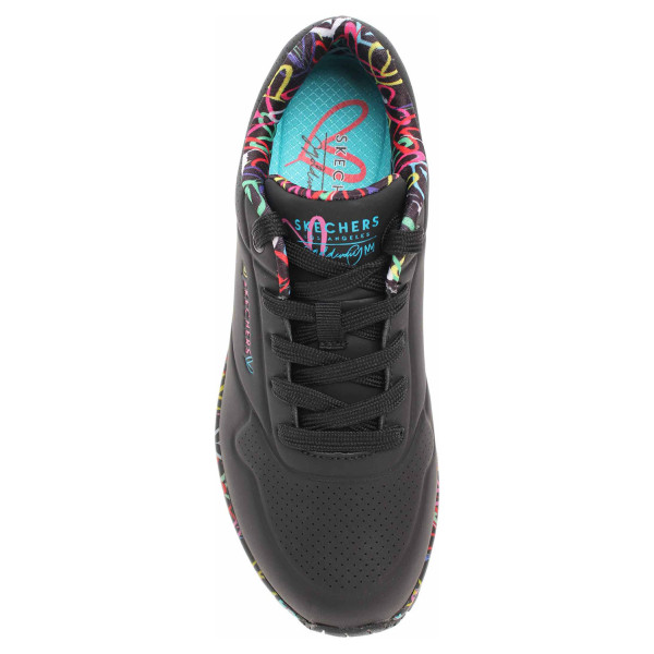 detail Skechers x JGoldcrown: Uno - Loving Love black