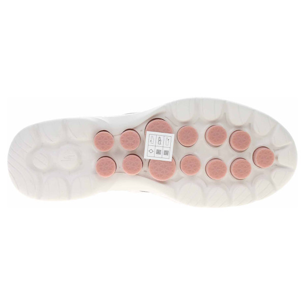 detail Skechers Go Walk 6 - Glimmering black-pink