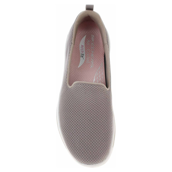 detail Skechers Go Walk Arch Fit - Grateful taupe-coral
