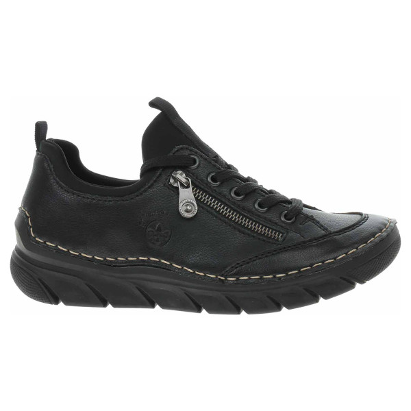 detail Dámska topánky Rieker 55073-00 schwarz