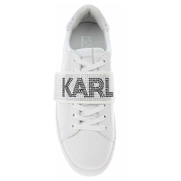 detail Dámska topánky Karl Lagerfeld KL61037 01S White Lthr