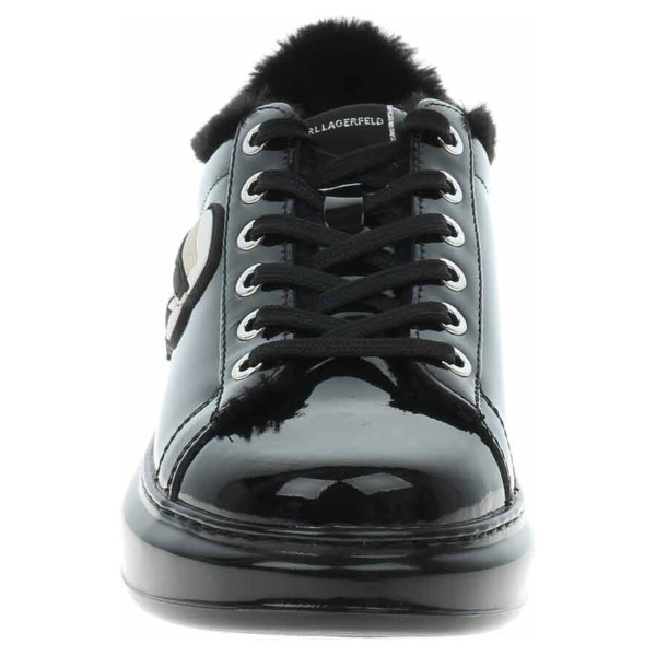 detail Dámska topánky Karl Lagerfeld KL62530S 1BP Black Patent Lthr