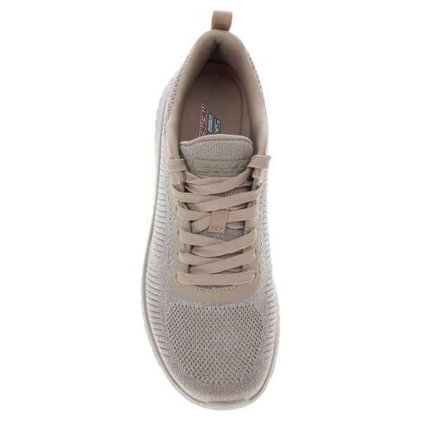 detail Skechers Bobs Squad Chaos - Sparkle Divine taupe