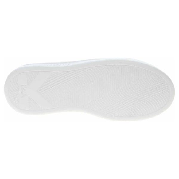 detail Dámska topánky Karl Lagerfeld KL62576K Kapri White Lthr w-Silver