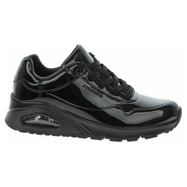 detail Skechers Uno - Shiny One black
