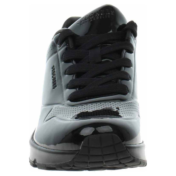 detail Skechers Uno - Shiny One black