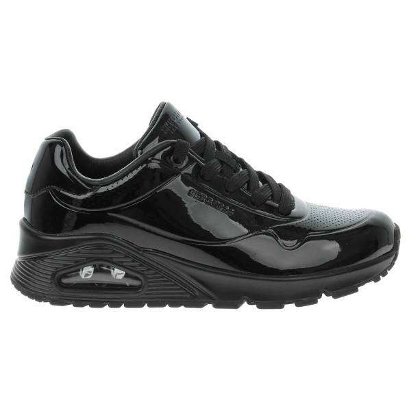 detail Skechers Uno - Shiny One black