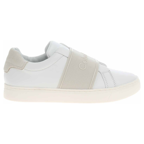 detail Dámska topánky Calvin Klein HW0HW01676 0K6 White-Dk Ecru