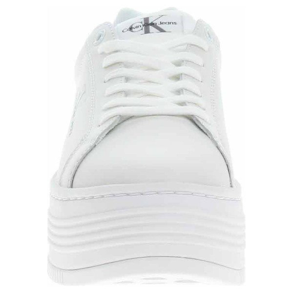 detail Dámska topánky Calvin Klein YW0YW01457 Bright White-Silver