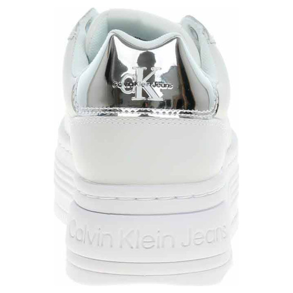 detail Dámska topánky Calvin Klein YW0YW01457 Bright White-Silver