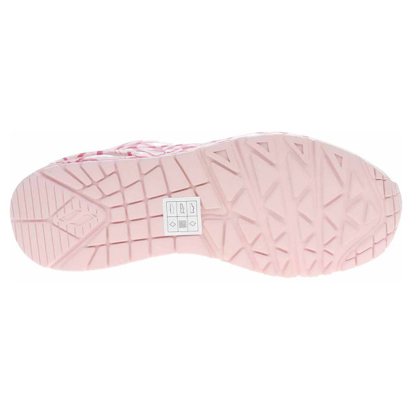 detail Skechers x JGoldcrown: Uno - Spread the Love lt.pink