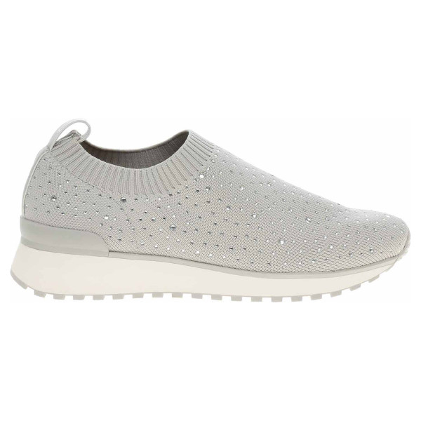 detail Dámska topánky Caprice 9-24703-42 lt grey knit