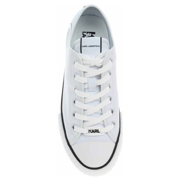 detail Dámska topánky Karl Lagerfeld KL60410N 911 White Canvas