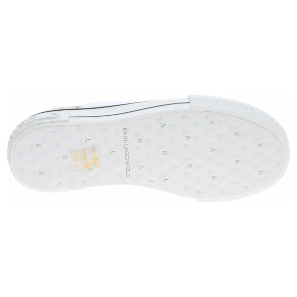 detail Dámska topánky Karl Lagerfeld KL60410N 911 White Canvas