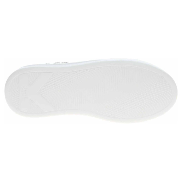 detail Dámska topánky Karl Lagerfeld KL62510G 01S White Lthr w-Silver