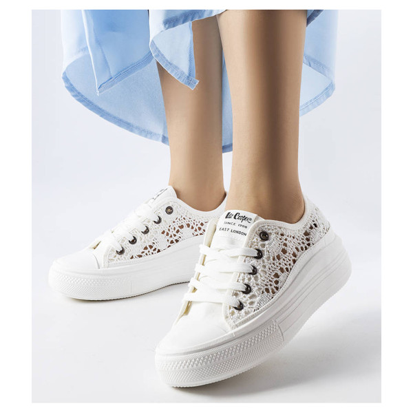 detail Dámska topánky Lee Cooper LCW-23-44-1617L white