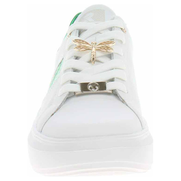 detail Dámska topánky Rieker W1202-81 weiss kombi