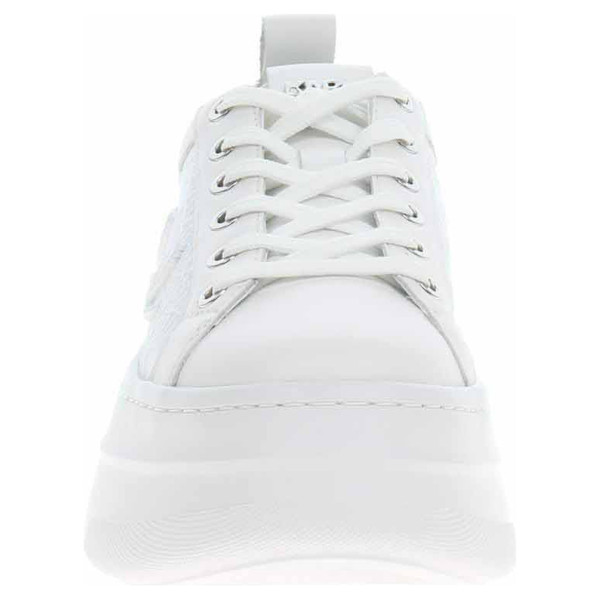 detail Dámska topánky Karl Lagerfeld KL65028 411 white lthr - textile