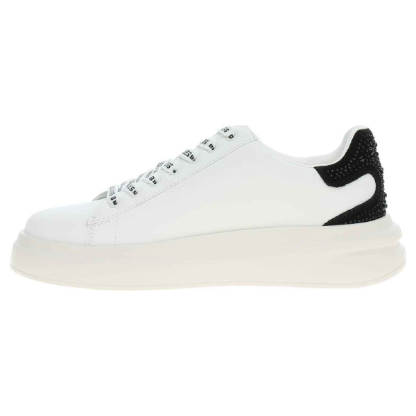 detail Dámska topánky Guess FLTELBLEA12-WHBLK