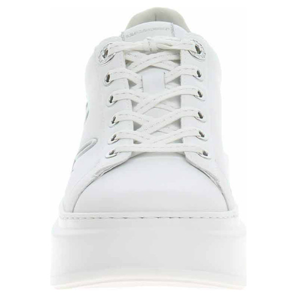detail Dámska topánky Karl Lagerfeld KL63510A 01S White Lthr w-Silver