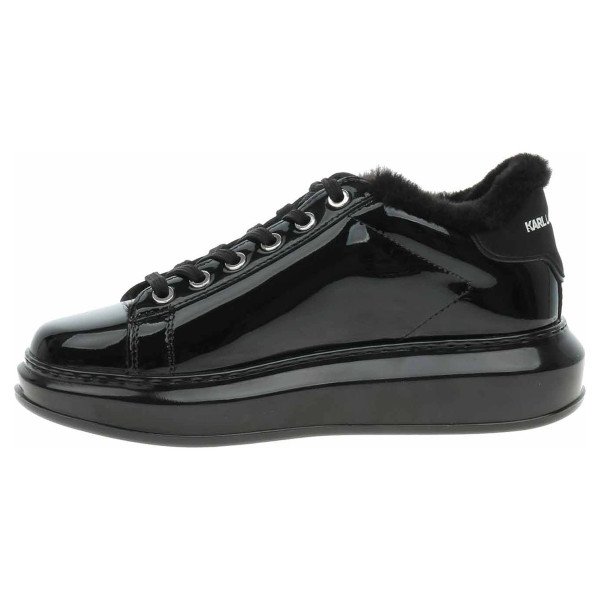 detail Dámska topánky Karl Lagerfeld KL62531S 1BP Black Patent Lthr