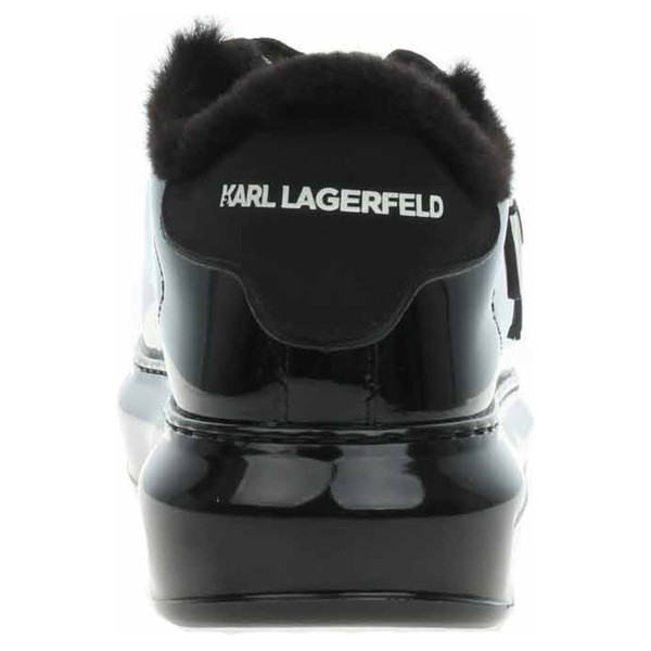 detail Dámska topánky Karl Lagerfeld KL62531S 1BP Black Patent Lthr