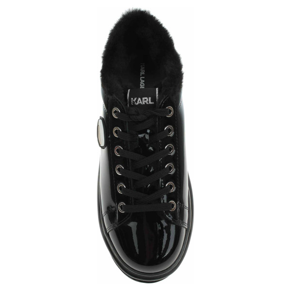 detail Dámska topánky Karl Lagerfeld KL62531S 1BP Black Patent Lthr