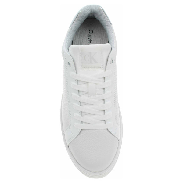 detail Dámska topánky Calvin Klein YW0YW01766 0LI Bright White-Silver